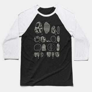 Archeology Stone Collection - Paleontology and Anthropology Baseball T-Shirt